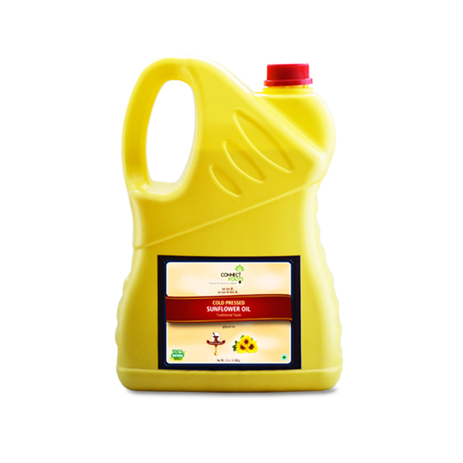 Cold Pressed Sunflower Oil ConnectRoots